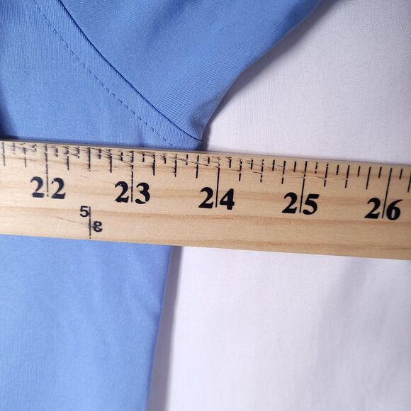 Footjoy Polo Shirt Mens Medium Blue Golf Performance Activewear - Picture 10 of 14